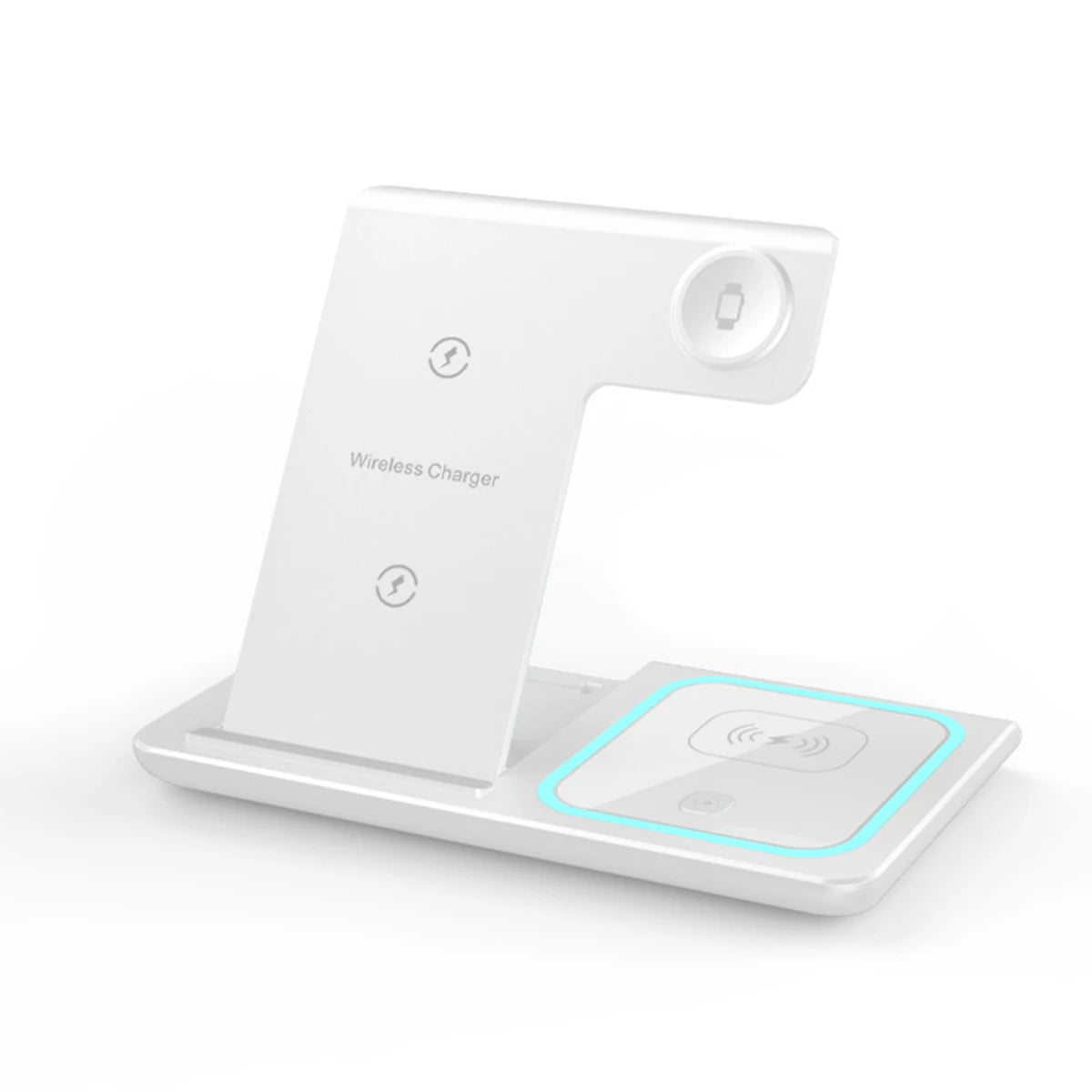 Cargador Inalámbrico 3 en 1 – 15W para iPhone, Apple Watch y AirPods